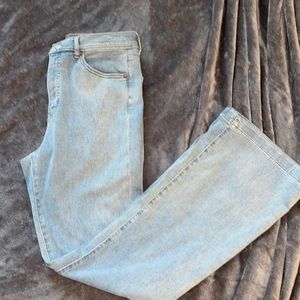Flared jeans